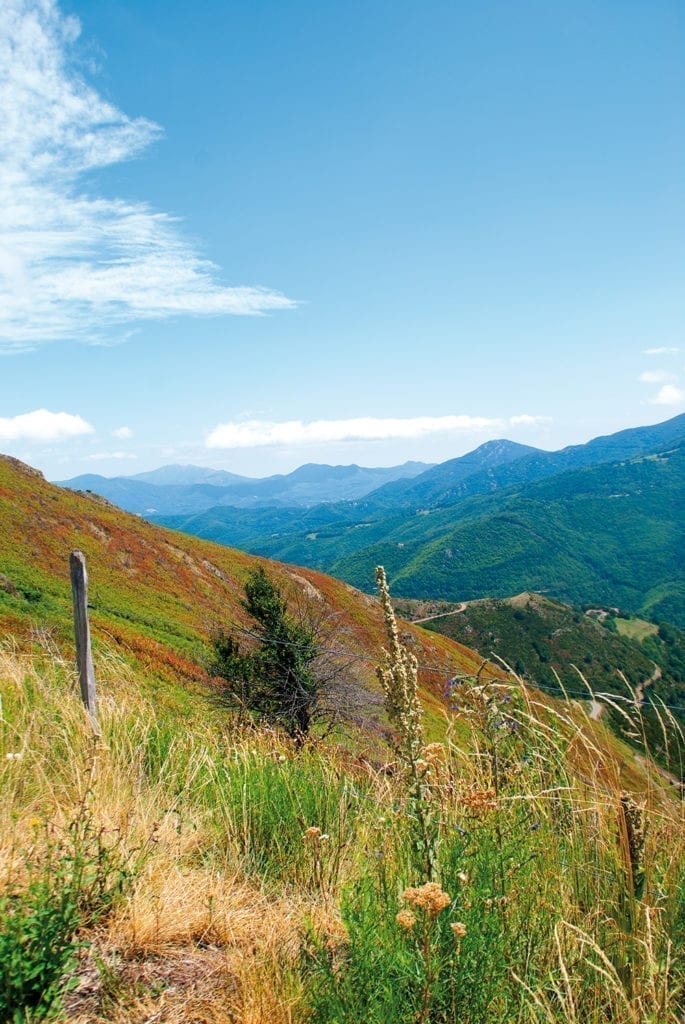 vista panoramica en los pyreneos