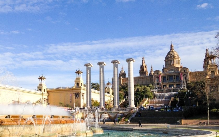 Das Castell auf dem Montjuïc. Barcelona – la metrópoli catalana