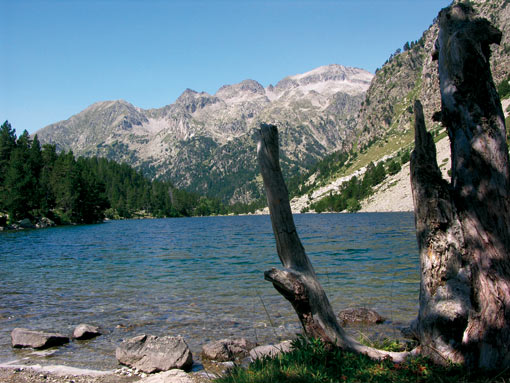 Wunderschöner See im Aiguatortes