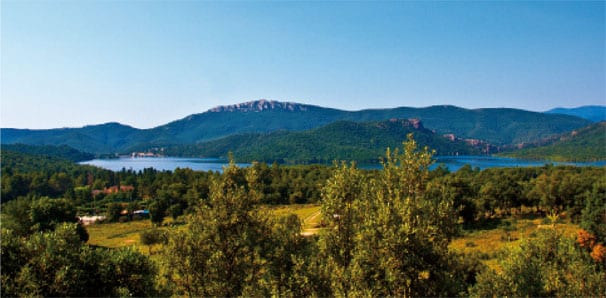 Tolle Landschaft im Hinterland der Costa Brava