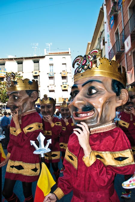 Festa Major von Olot zu Ehren der Schutzpatronin der Stadt