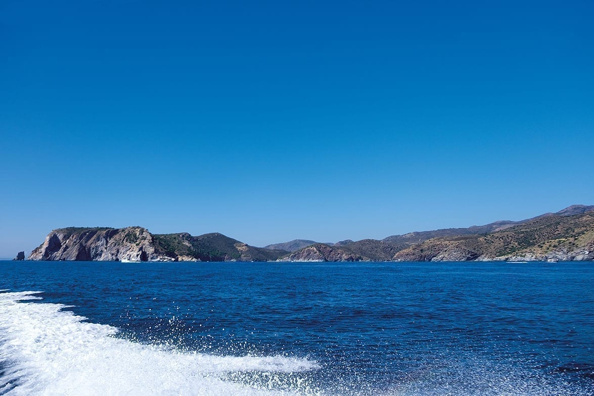 sea and mountains, catalunya, spain, summer