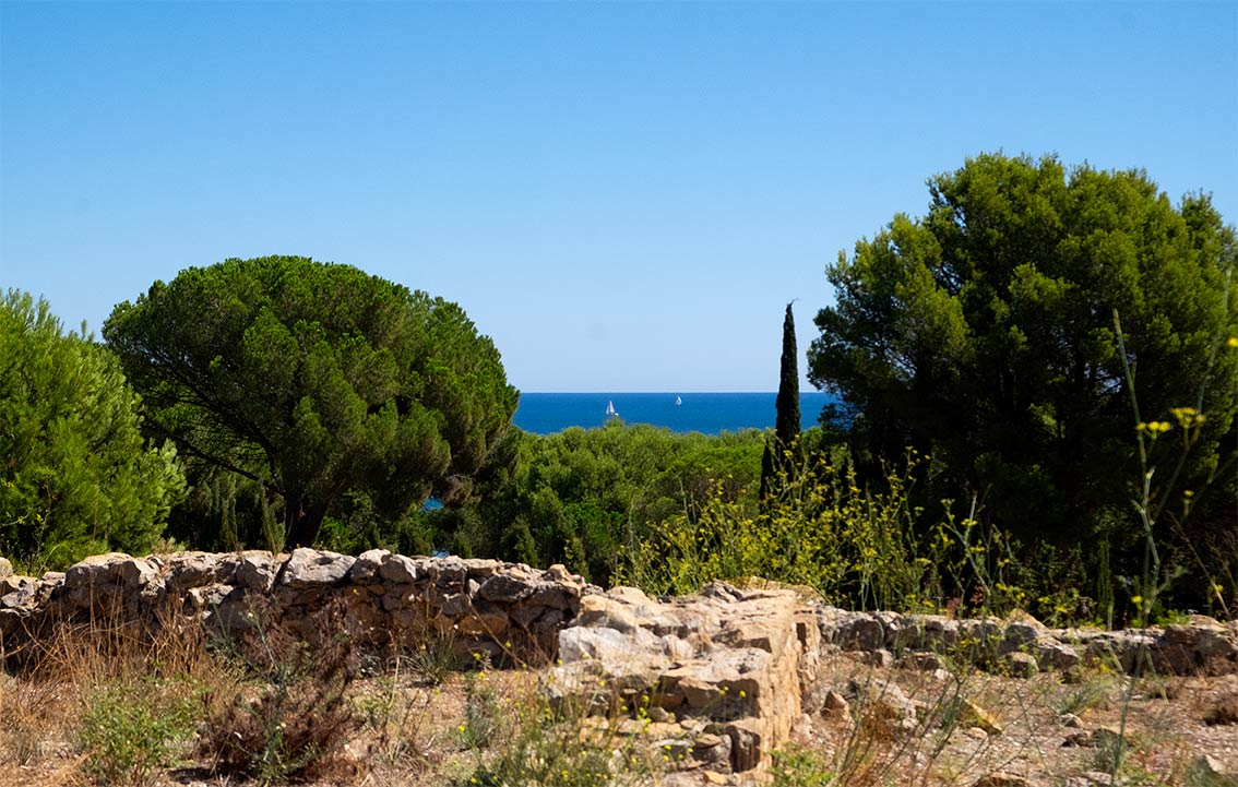 vista al mar, panorama, costa brava