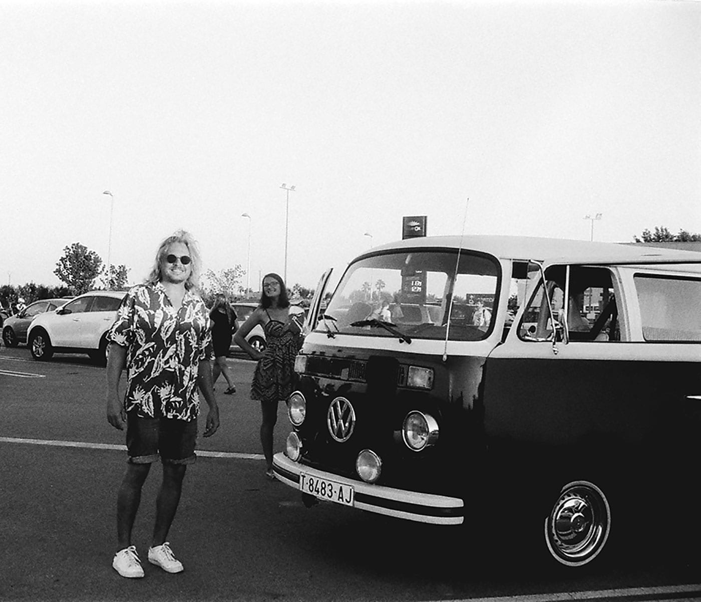 analogue, Minolta, 35 mm, Costa Brava au style vintage, roadtrip, VW T2