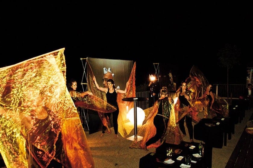 Tänzer bei der Sensorium Gala