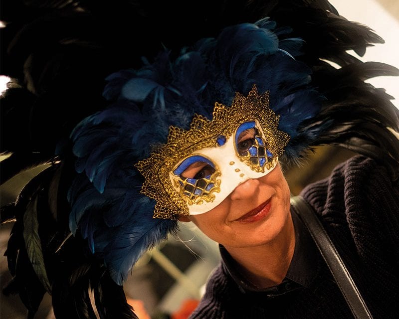 Geheimnisvoll und schön. Die Magie der Maske.