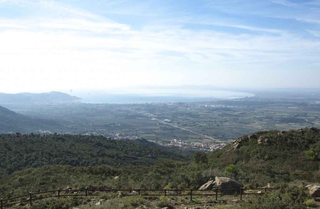 Blick-Meer-Berge