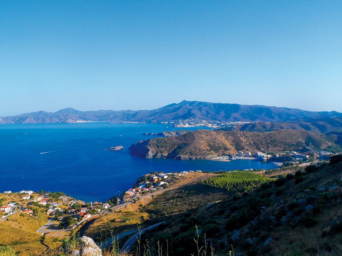 Blick auf die Bucht vor Colera