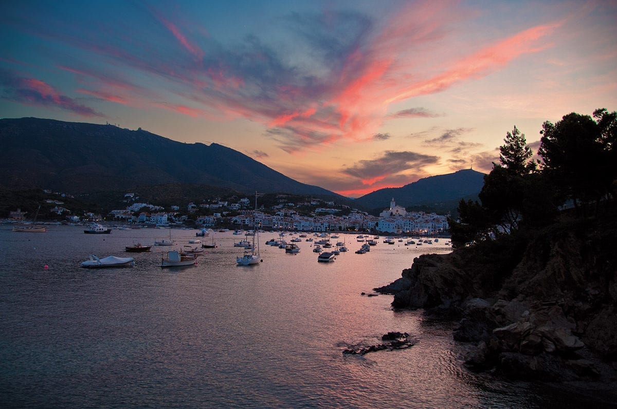Cadaqués am Abend