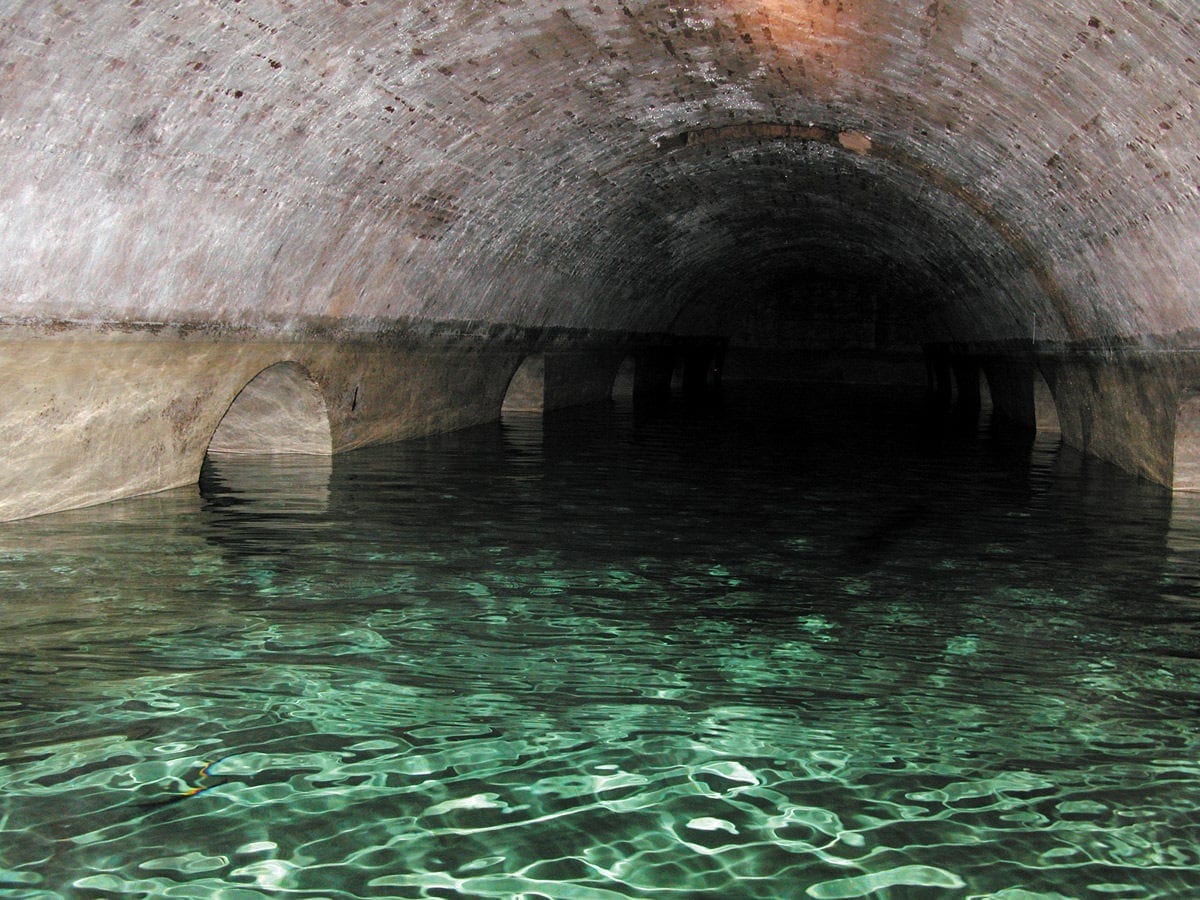 Castell Sant Ferran Zisterne