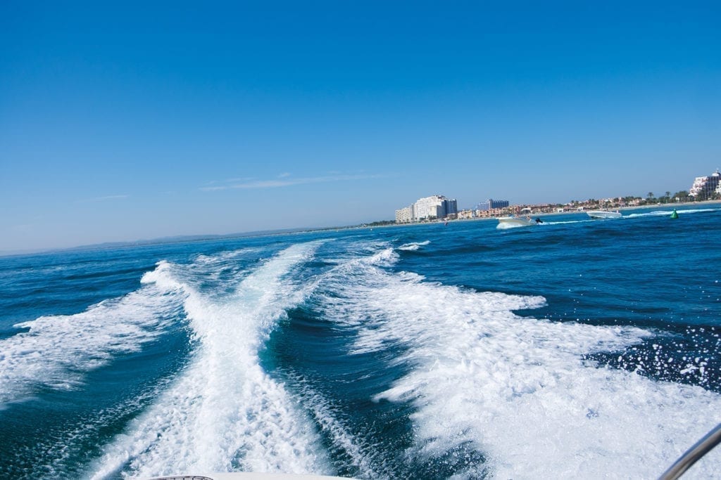 Nach Buchtenhopping zurück im Hafen von Empuriabrava