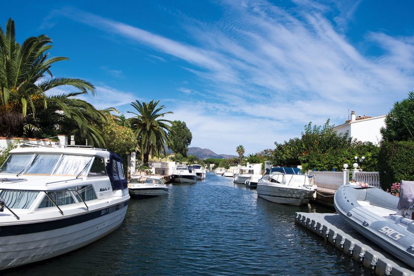 Empuriabrava-Kanal-Boote