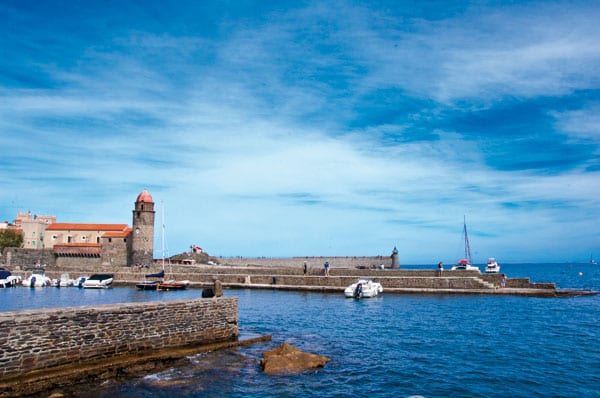 Zweigeteilte Bucht von Collioure