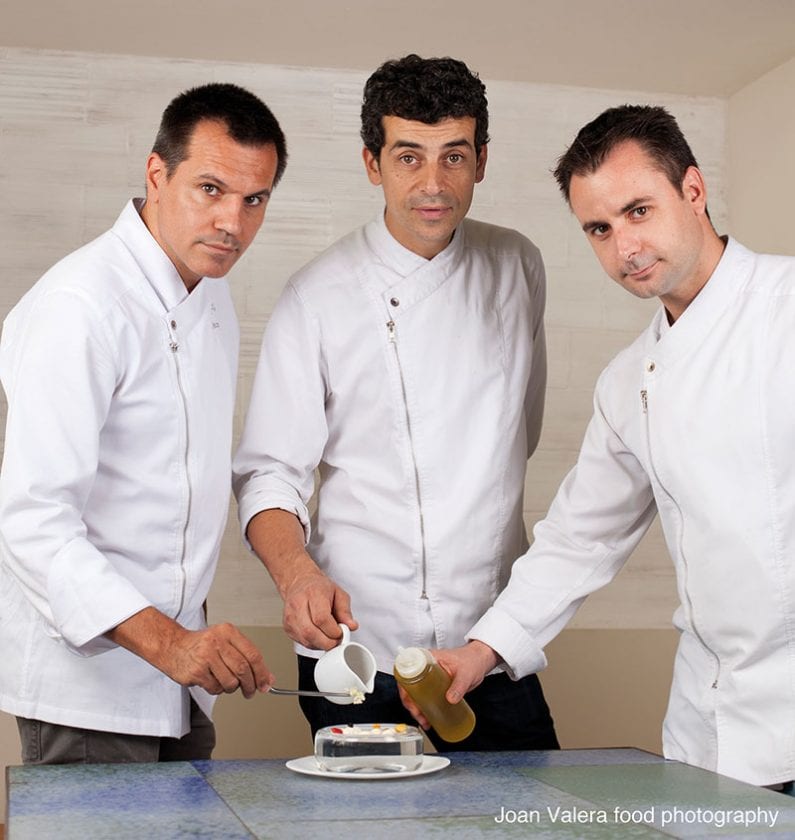 Die drei Küchenchefs.