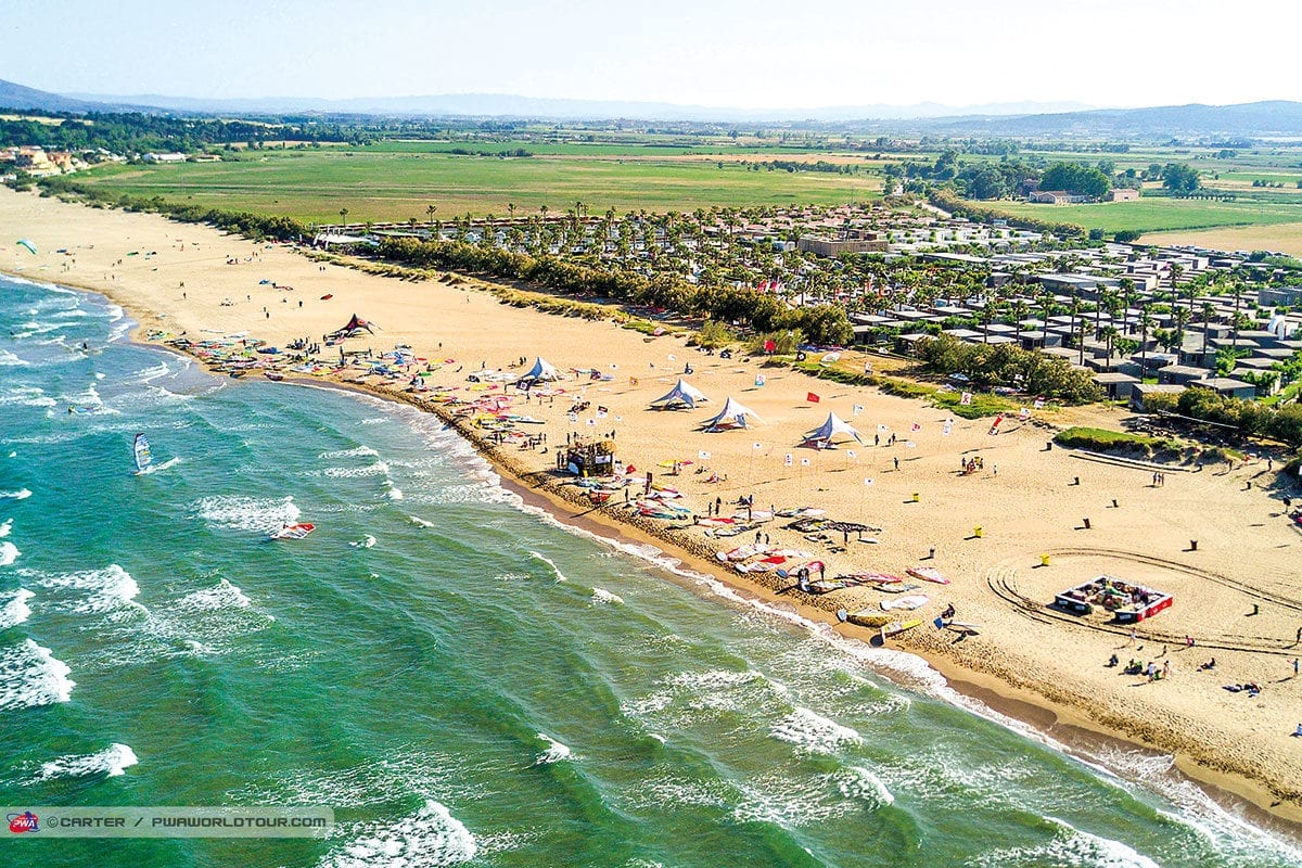 Strand von oben