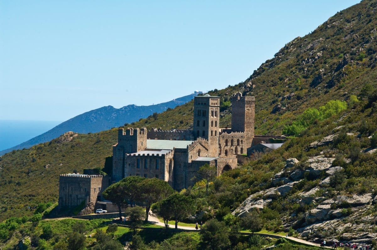 Sant Pere de Rodes Seitenansicht