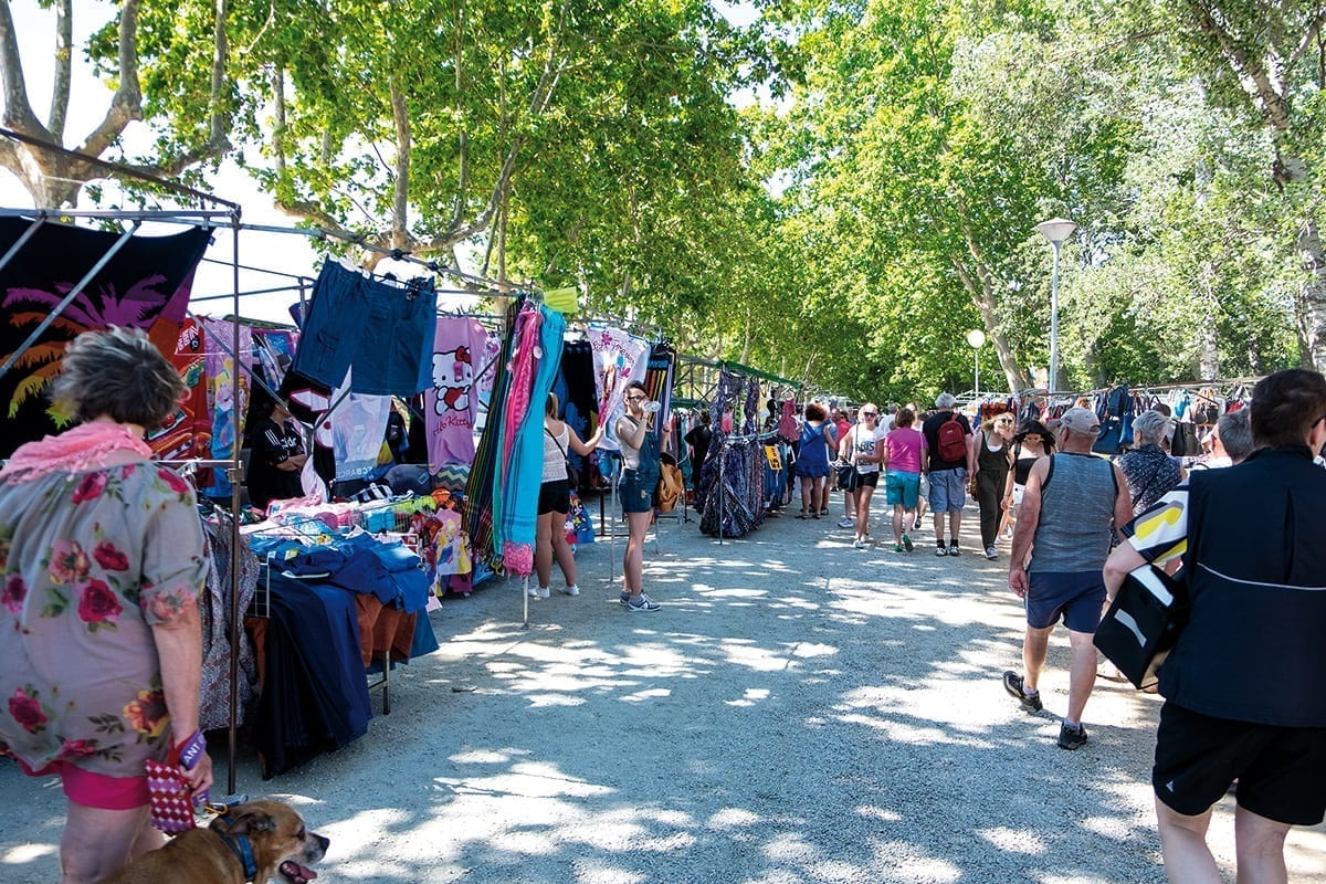 Wochenmarkt in Sant Pere Pescador