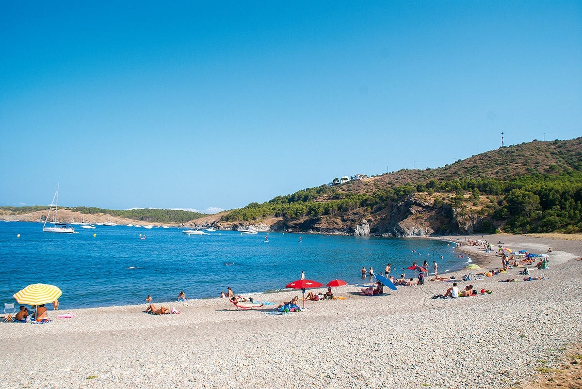 Strand Garbet zwischen Colera und Llança