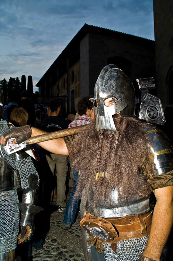 Ritterspiele beim Trobador Fest in Castello