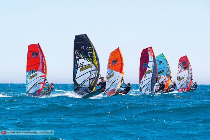 Windurf Regatta Windsurf Rennen