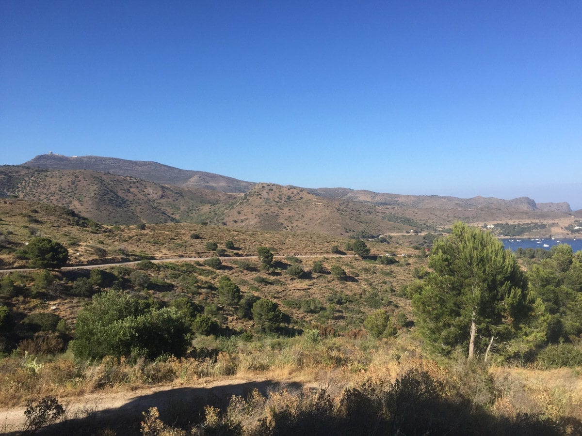 Landschaft bei Roses Wanderung