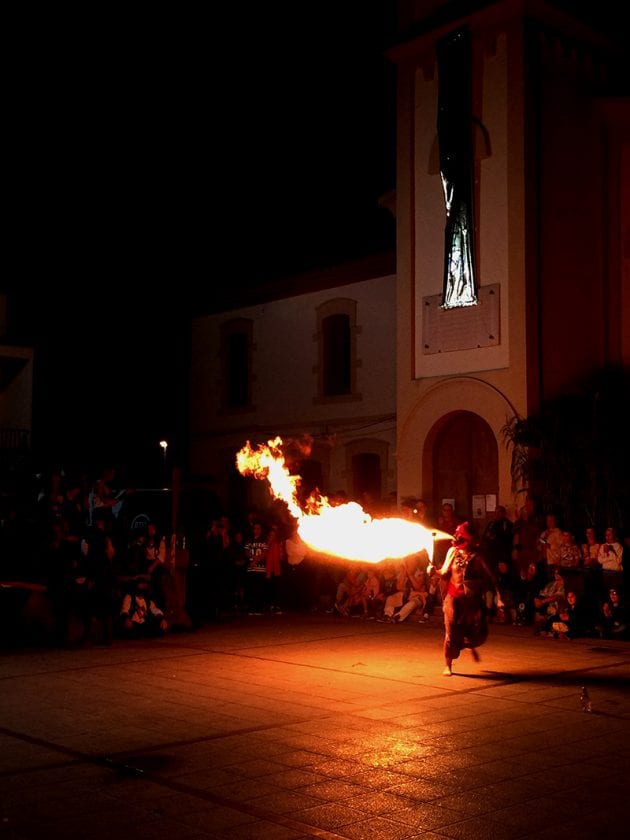 Feuerspucker Estartit