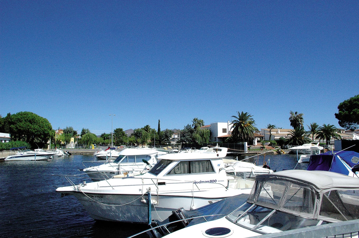 Kleiner Hafen in Empuriabrava