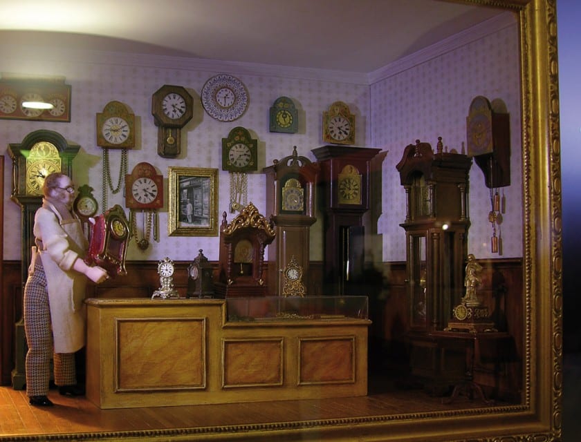 Uhrenmacher in Miniatur