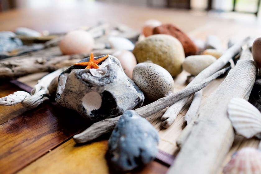 mediterranes Stillleben - Strandschätze